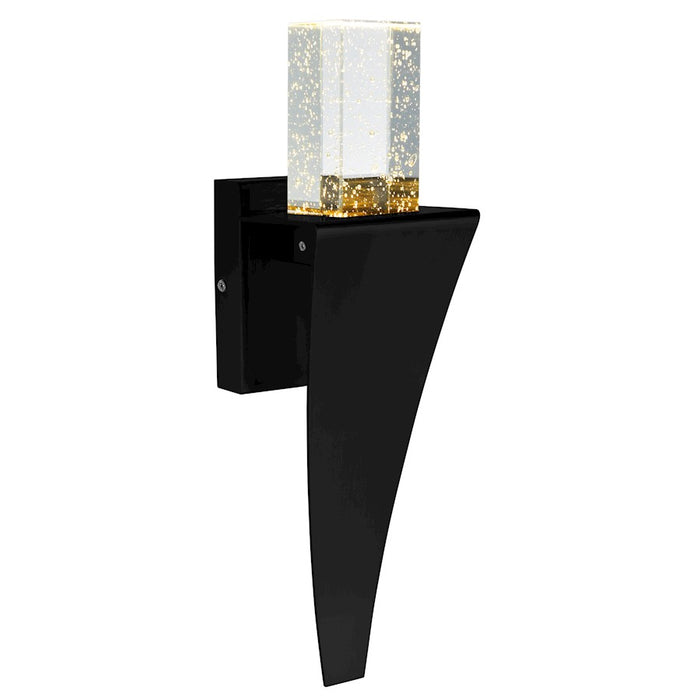 CWI Lighting Catania 5" Wall Light, Black