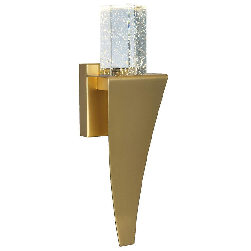 CWI Lighting Catania 5" Wall Light, Satin Gold