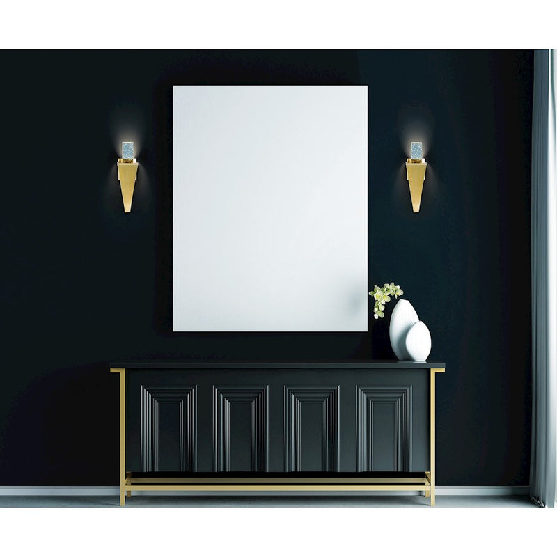 CWI Lighting Catania 5" Wall Light, Satin Gold