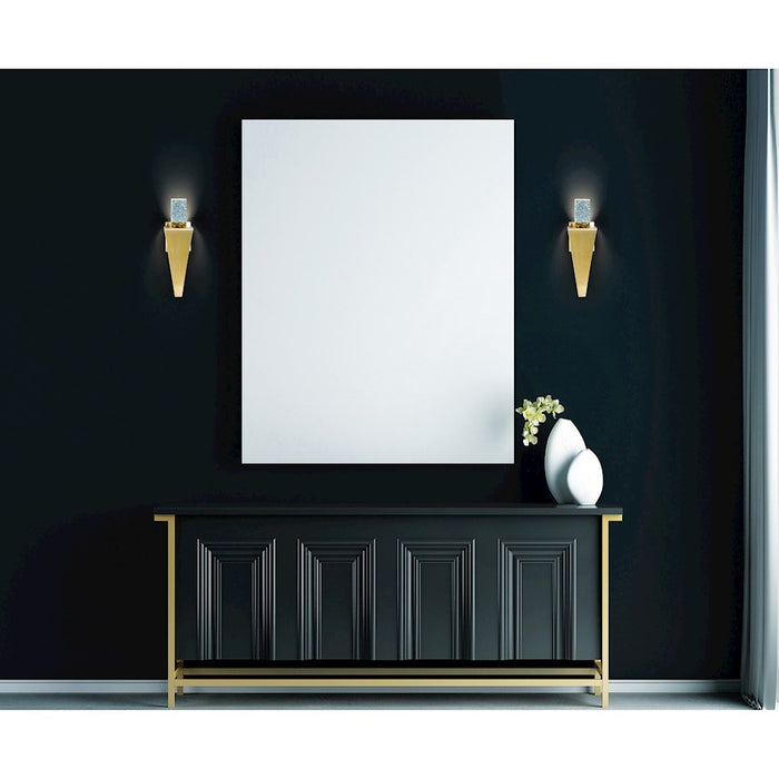 CWI Lighting Catania 5" Wall Light, Satin Gold