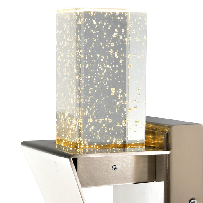 CWI Lighting Catania 5" Wall Light, Satin Nickel