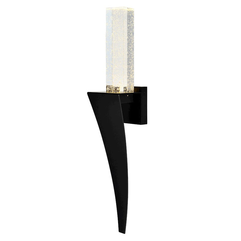 CWI Lighting Catania 7" Wall Light, Black