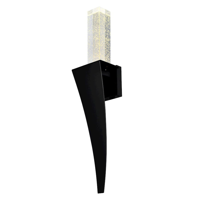 CWI Lighting Catania 7" Wall Light, Black