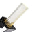 CWI Lighting Catania 7" Wall Light, Black