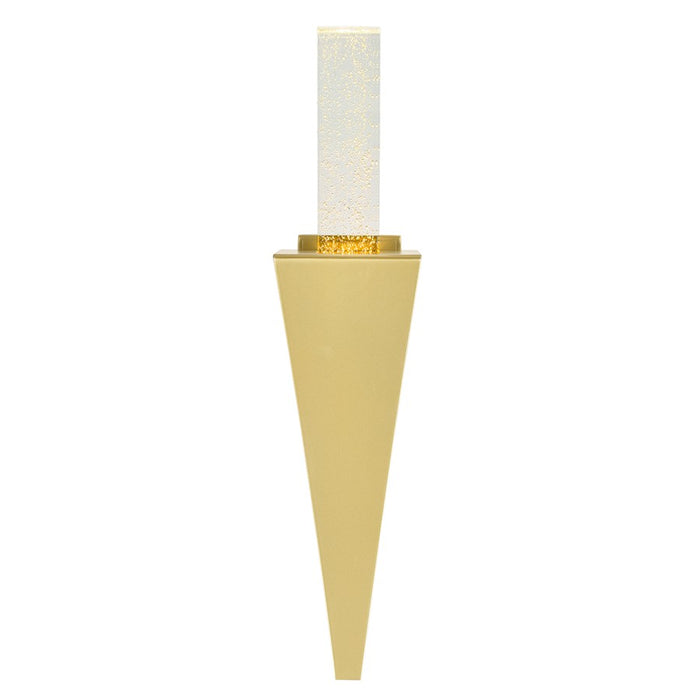 CWI Lighting Catania 7" Wall Light, Satin Gold