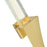 CWI Lighting Catania 7" Wall Light, Satin Gold