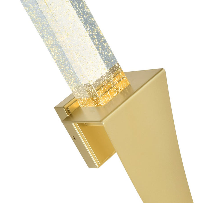 CWI Lighting Catania 7" Wall Light, Satin Gold