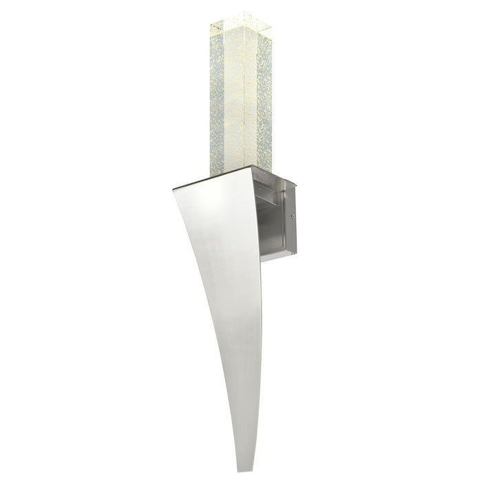 CWI Lighting Catania7" Wall Light, Satin Nickel