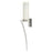 CWI Lighting Catania7" Wall Light, Satin Nickel