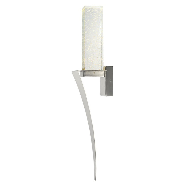 CWI Lighting Catania7" Wall Light, Satin Nickel