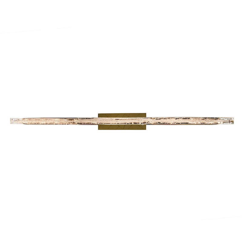 CWI Lighting Valira LED 47" Chandelier, Brass/Clear