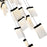 CWI Lighting Lava 24" Chandelier, Black