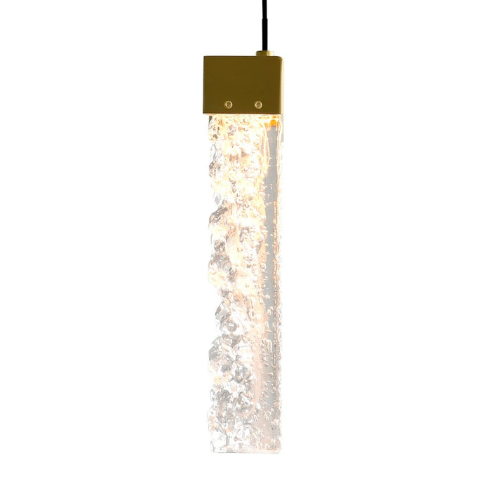 CWI Lighting Lava 24" Chandelier, Brass