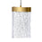 CWI Lighting Lava 24" Chandelier, Brass