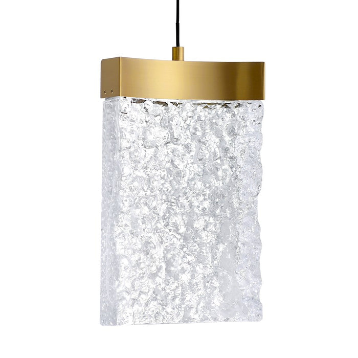 CWI Lighting Lava 24" Chandelier, Brass