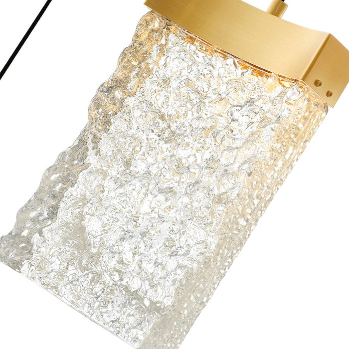 CWI Lighting Lava 36" Chandelier, Brass