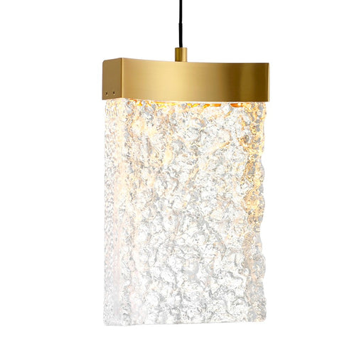 CWI Lighting Lava 6" Mini Pendant, Brass