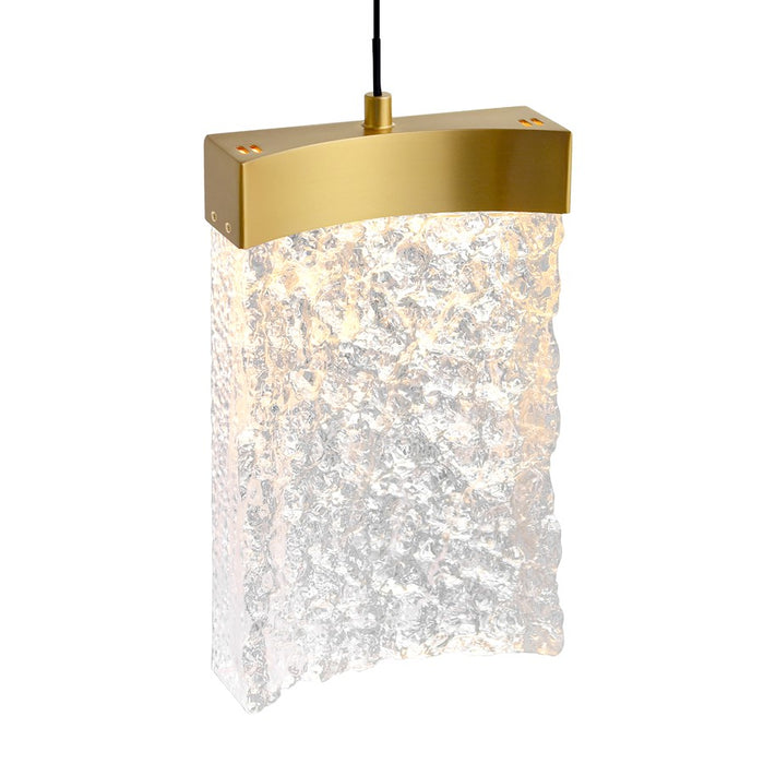 CWI Lighting Lava 6" Mini Pendant, Brass