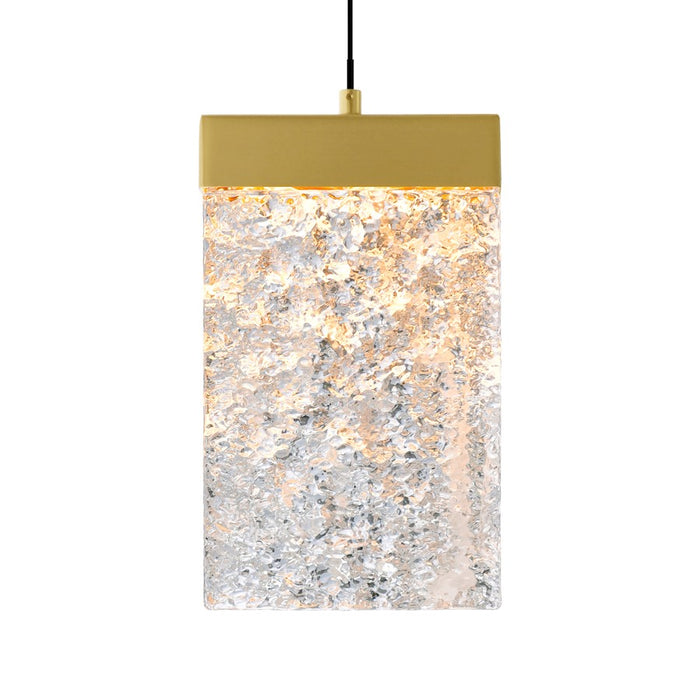 CWI Lighting Lava 6" Mini Pendant, Brass