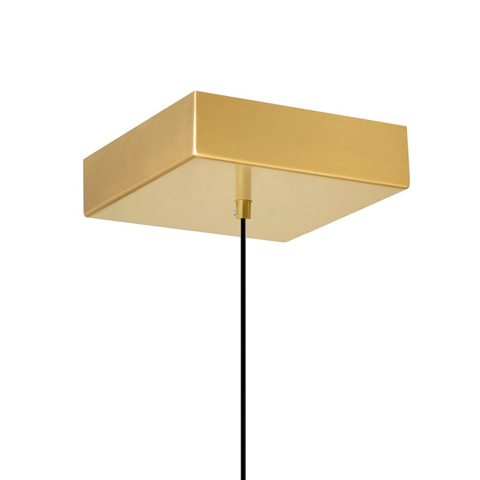 CWI Lighting Lava 6" Mini Pendant, Brass