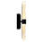 CWI Lighting Lava Wall Light, Black