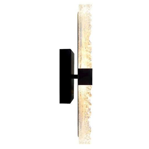 CWI Lighting Lava Wall Light, Black
