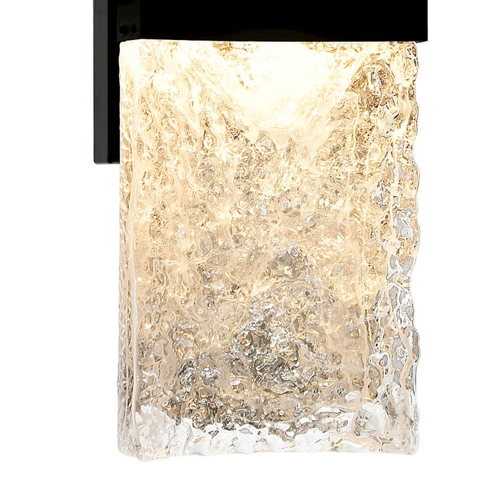 CWI Lighting Lava Wall Light, Black