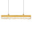 CWI Lighting Stagger 60" Chandelier, Brass