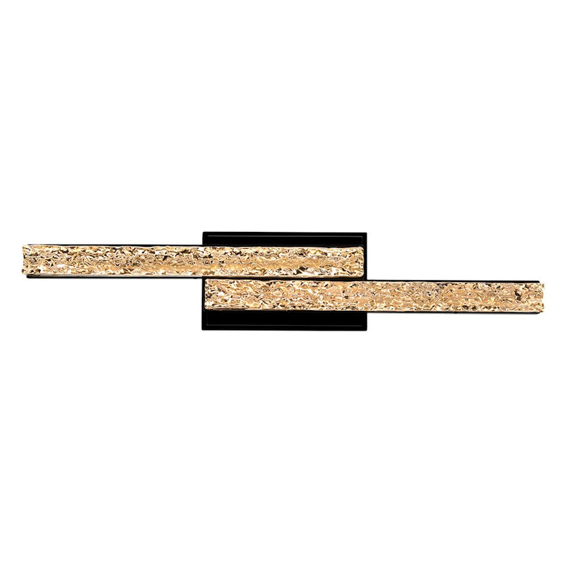 CWI Lighting Stagger 24" Vanity Light, Black