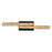 CWI Lighting Stagger 24" Vanity Light, Black