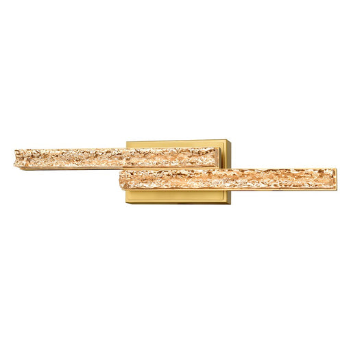 CWI Lighting Stagger 24" Vanity Light, Brass