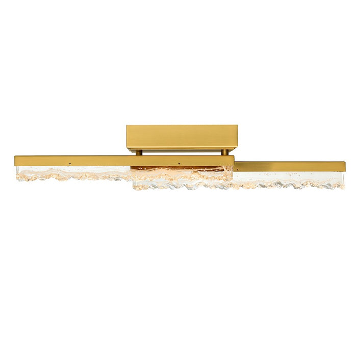 CWI Lighting Stagger 24" Vanity Light, Brass