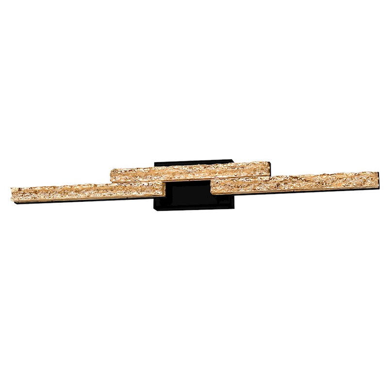CWI Lighting Stagger 36" Vanity Light, Black