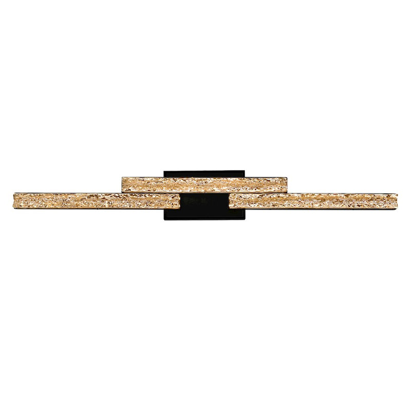 CWI Lighting Stagger 36" Vanity Light, Black