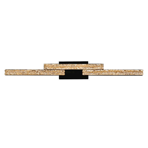 CWI Lighting Stagger 36" Vanity Light, Black