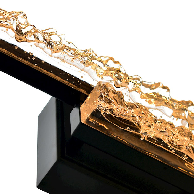 CWI Lighting Stagger 36" Vanity Light, Black