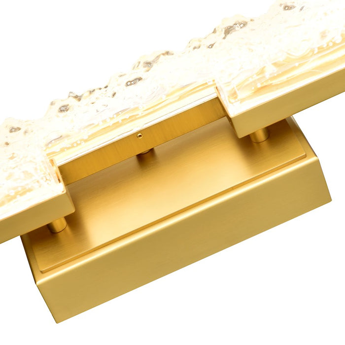 CWI Lighting Stagger 36" Vanity Light, Brass