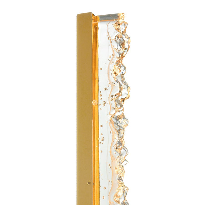 CWI Lighting Stagger 36" Vanity Light, Brass