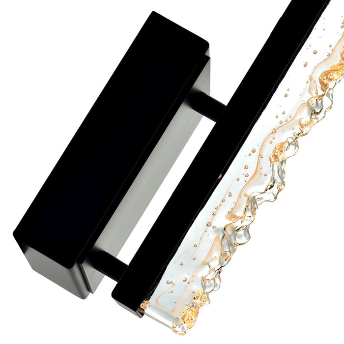 CWI Lighting Stagger Wall Light, Black