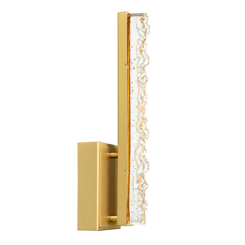 CWI Lighting Stagger Wall Light, Brass