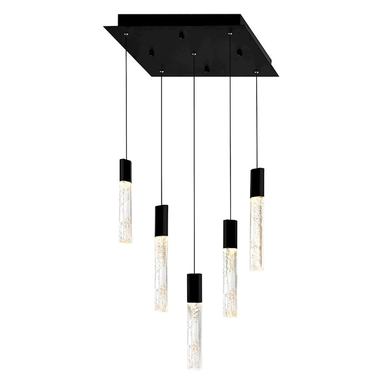 CWI Lighting Greta 12" Mini Pendant, Black