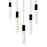 CWI Lighting Greta 12" Mini Pendant, Black