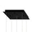 CWI Lighting Greta 12" Mini Pendant, Black