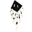 CWI Lighting Greta 28" Chandelier, Black
