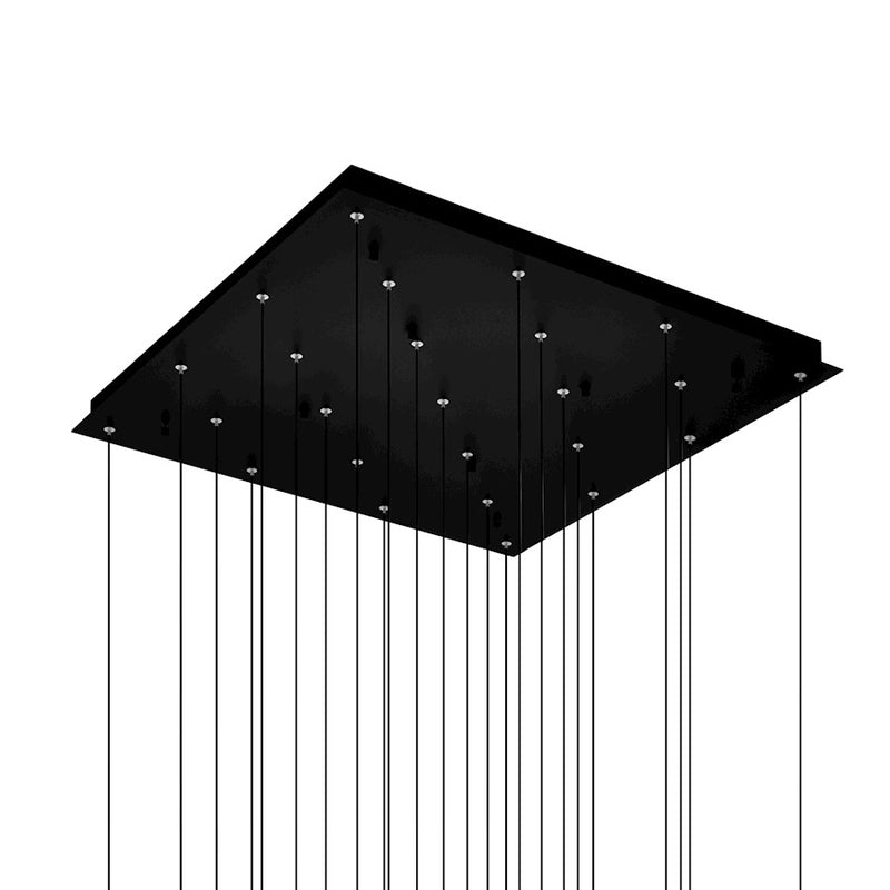 CWI Lighting Greta 28" Chandelier, Black
