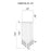 CWI Lighting Greta 28" Chandelier, Black