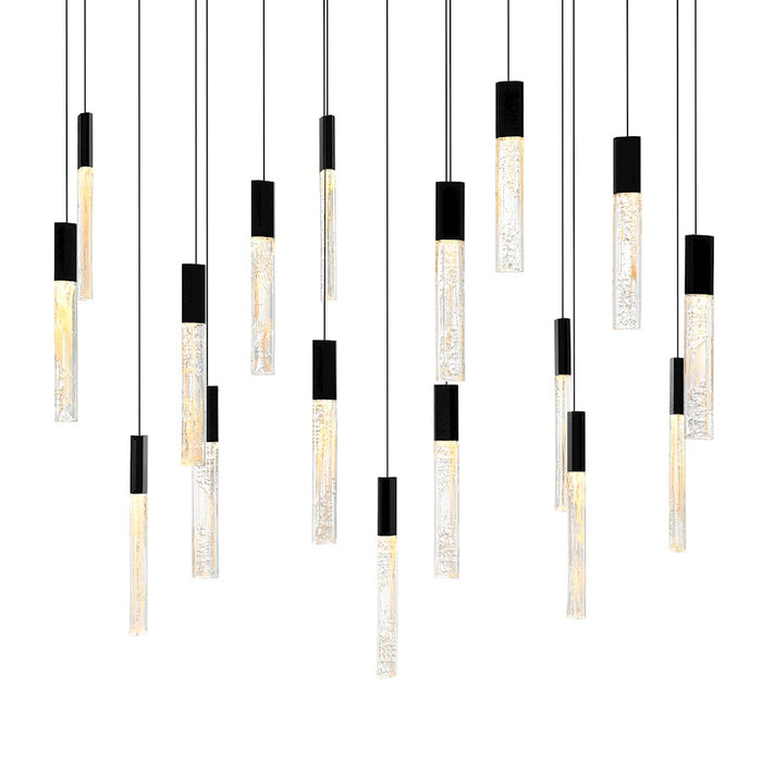 CWI Lighting Greta 48" Chandelier, Black