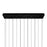 CWI Lighting Greta 48" Chandelier, Black