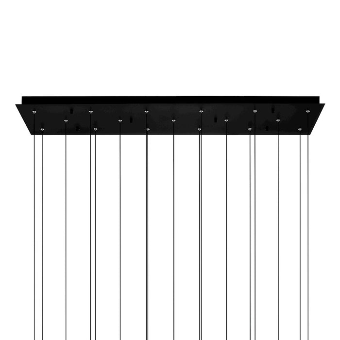 CWI Lighting Greta 48" Chandelier, Black