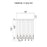 CWI Lighting Greta 48" Chandelier, Brass